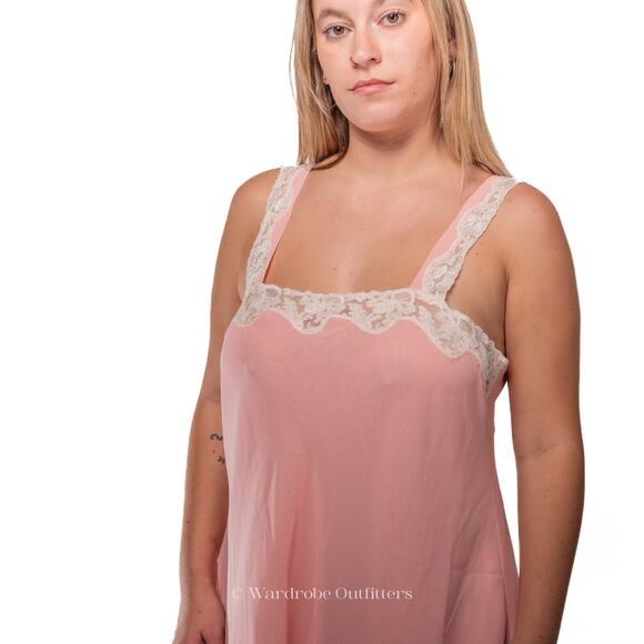 Vintage 90s Victoria’s Secret Gold Label Silky Lingerie Babydoll Night Dress - M - Picture 3 of 8